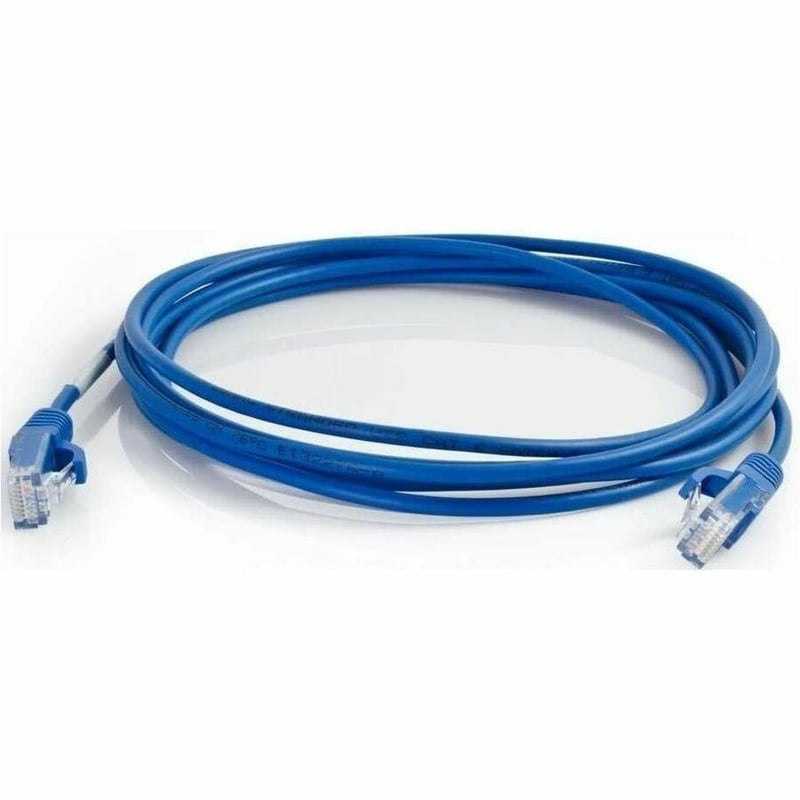 20FT/6.1M CAT6 UTP 28AWG BLUE - Thumbnail 2