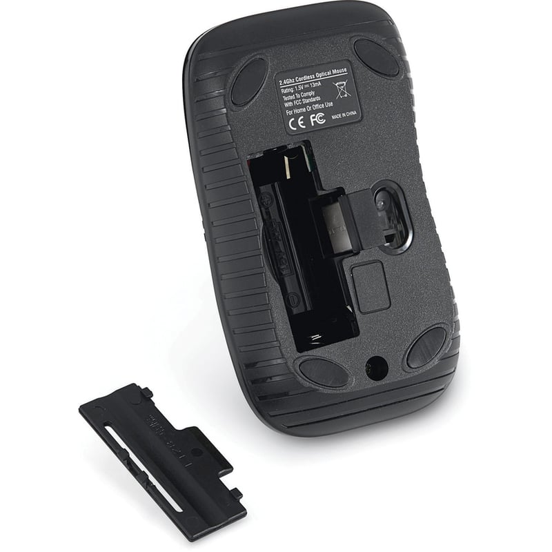 Verbatim Wireless Notebook Optical Mouse, Commuter Series - Matte Red - Thumbnail 3