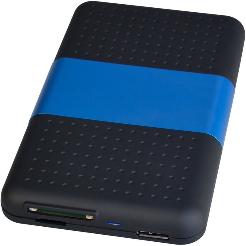 SIIG USB 3.0 to SATA Hard Drive with SD Reader Enclosure - 2.5" - Thumbnail 1
