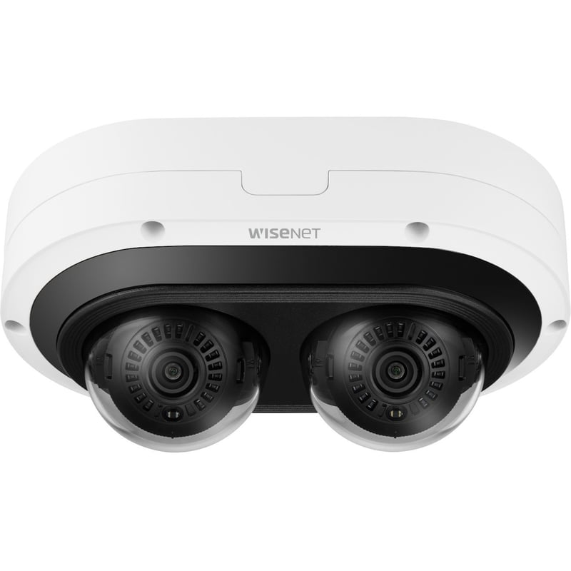 Wisenet PNM-C7083RVD 2 Megapixel Outdoor Full HD Network Camera - Color - Dome - White - TAA Compliant - Thumbnail 1