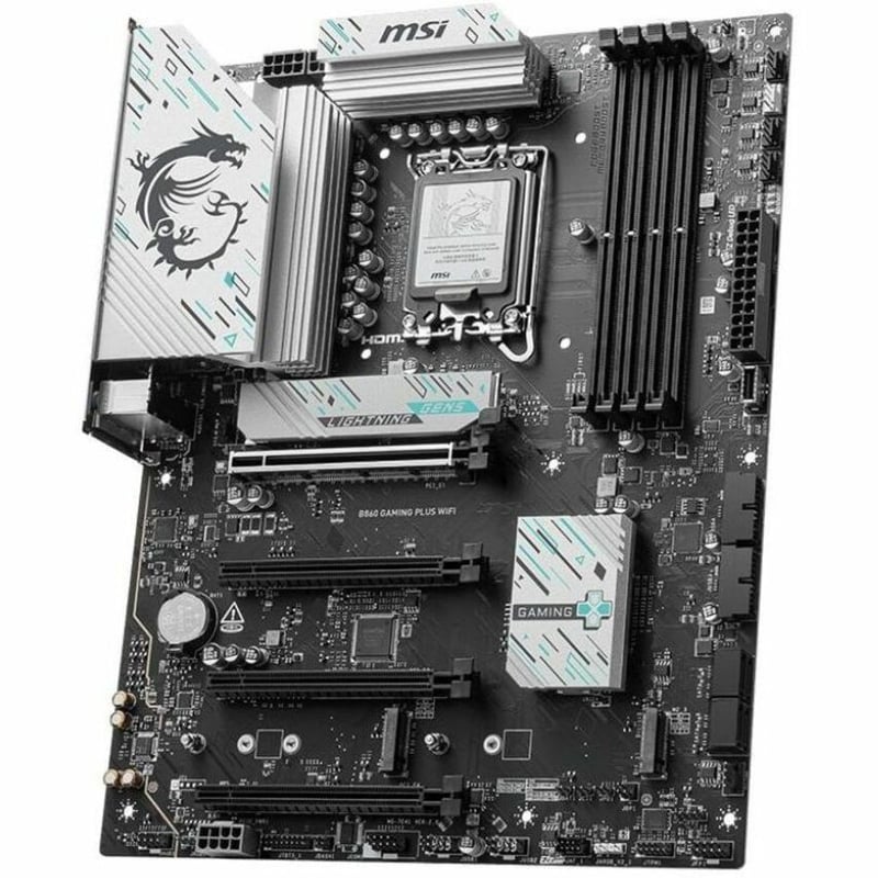 B860 GAMING PLUS WIFI MOTHERBOARD - Thumbnail 2