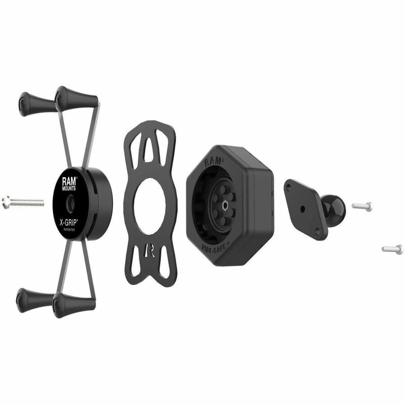RAM Mounts X-Grip Mounting Adapter for Smartphone, Electronic Equipment, Handheld Device, Phone, Camera, GPS, Computer, iPhone - Landscape/Portrait - Thumbnail 3