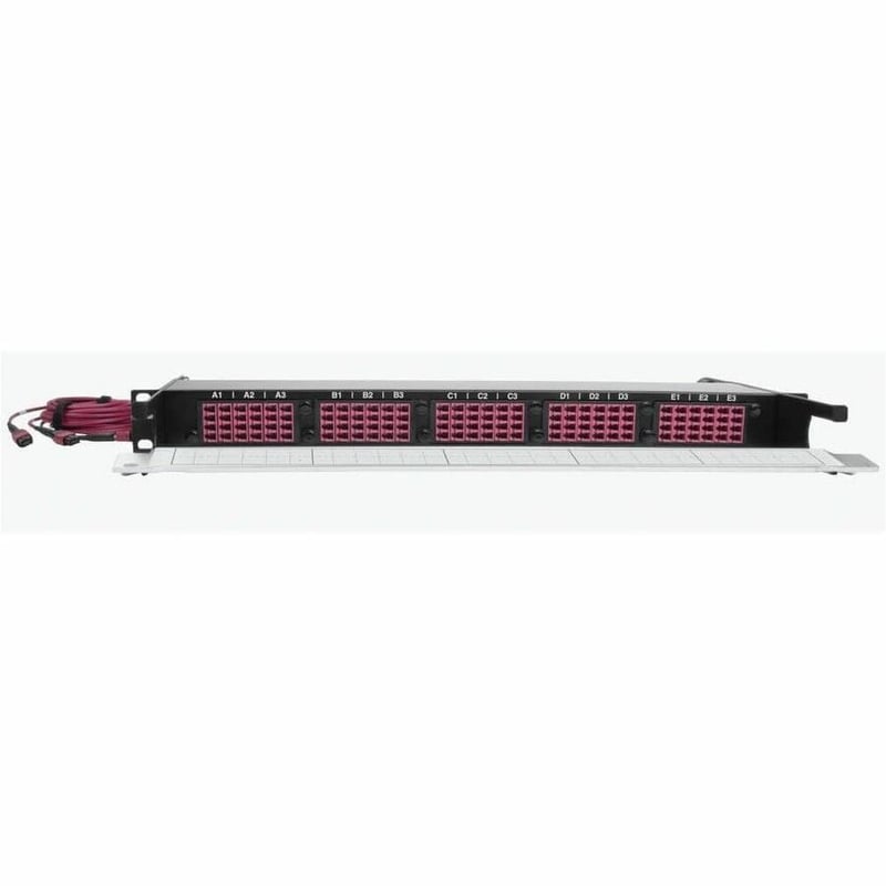 Tripp Lite by Eaton 40/100Gb Fiber Breakout Patch Panel 40Gb to 4 x 10Gb 100Gb to 4 x 25Gb 15 MTP QSFP to 60 LC Duplex OM4 50/125 Multimode Ports 1U - Thumbnail 5
