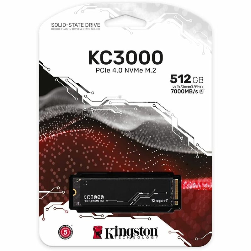 512G KC3000 PCIE 4.0 NVME M.2 SSD BULK MOQ 10 - Thumbnail 3