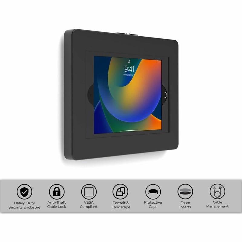 CTA Digital Premium VESA Locking Mount for iPad Gen 10 - 10.9" , 9.7-11" Tablets - Thumbnail 2