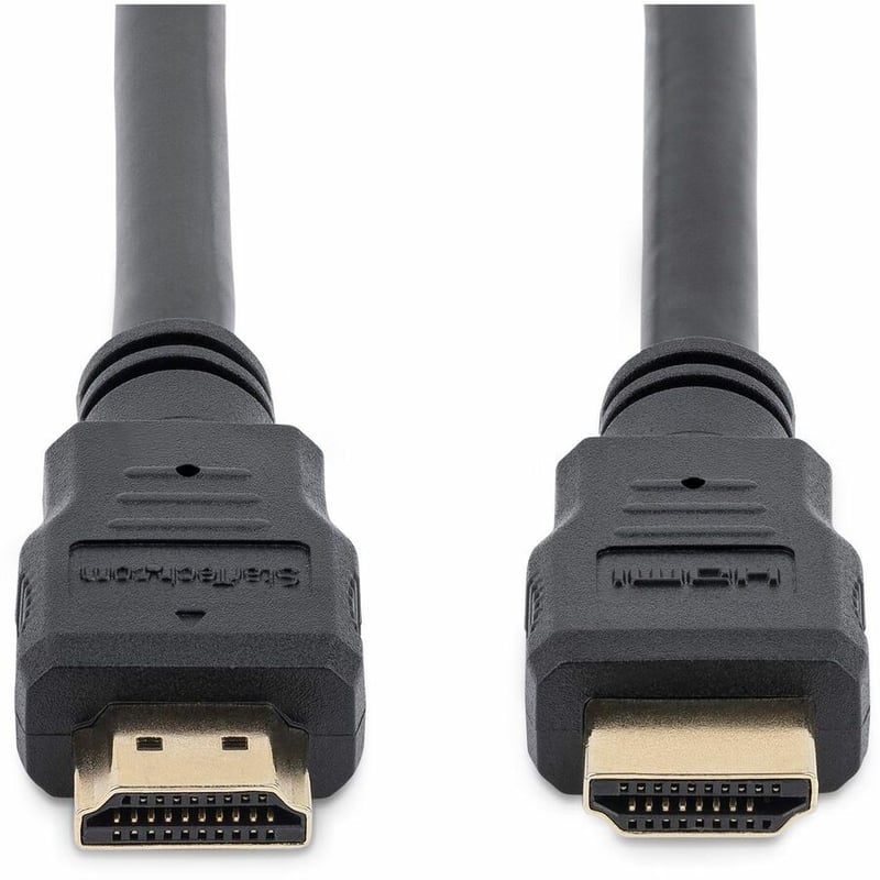 StarTech.com 6ft (2m) HDMI Cable, 4K High Speed HDMI Cable with Ethernet, Ultra HD 4K 30Hz Video, HDMI 1.4 Cable, HDMI Monitor Cord, Black - Thumbnail 4