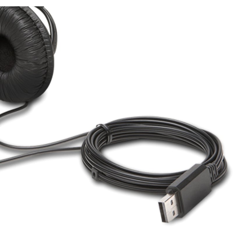 Kensington Classic USB-A Headset with Mic - Thumbnail 4