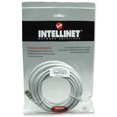 3 FT WHITE CAT6 SNAGLESS PATCH CABLE - Thumbnail 3