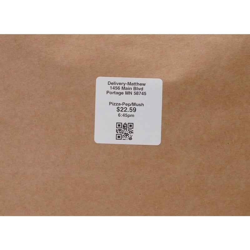 Seiko SLP-FPL Food Prep Printing Labels - Thumbnail 4