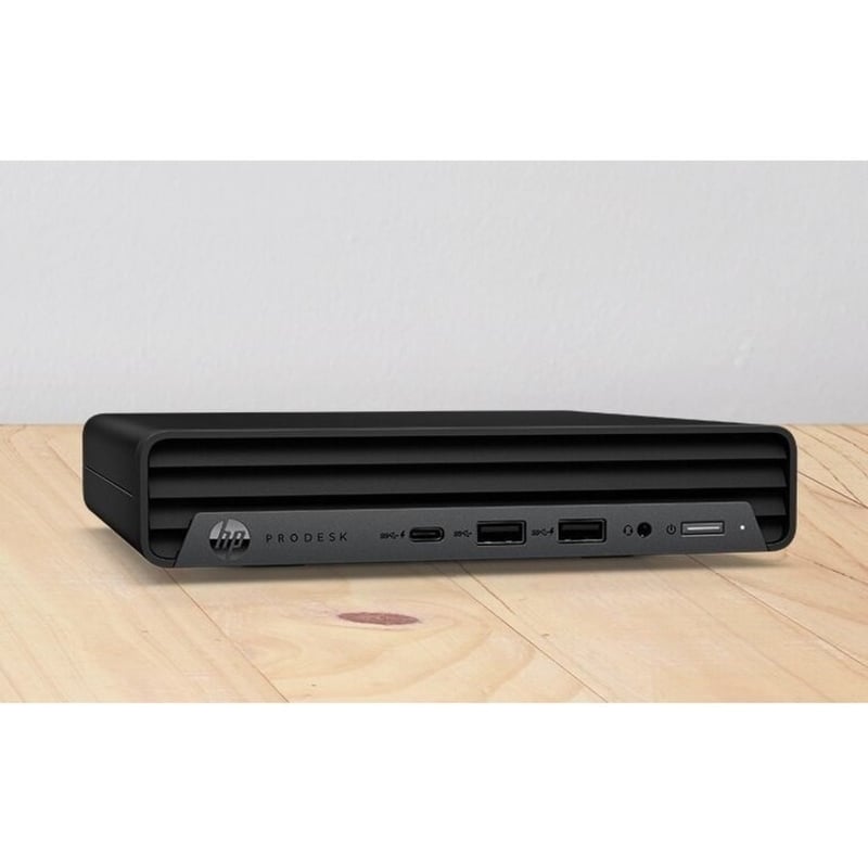 HP Business Desktop ProDesk 600 G6 Desktop Computer - Intel Core i3 10th Gen i3-10300T - 16 GB - 256 GB SSD - Desktop Mini - Thumbnail 4