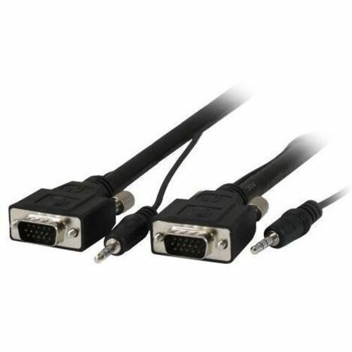 Comprehensive Pro AV/IT Series VGA w/Audio HD15 pin Plug to Plug Cable 25ft