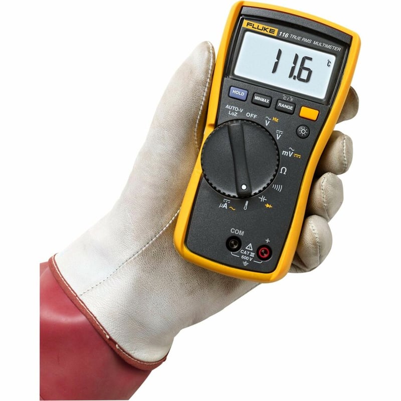 Fluke Networks FLUKE-116/62 MAX+ Multimeter/Thermometer Kit - Thumbnail 3