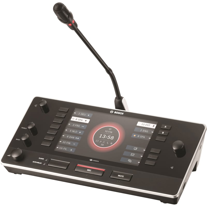 DISCENTIS INTERPRETER DESK WITH HDMI VIDEO OUTPUT
