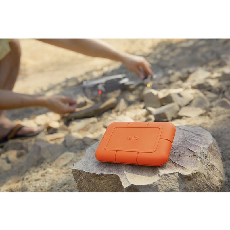 LaCie Rugged STHR2000800 2 TB Portable Solid State Drive - External - PCI Express NVMe - Thumbnail 4