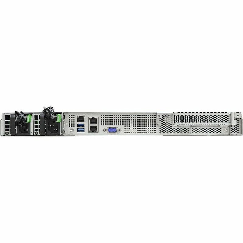 1U8S2E-ROME2T 1U RACKMOUNT STORAGE SERVER BAREBONE 2 BAYS NVME AND 8 BAYS SATA A - Thumbnail 2