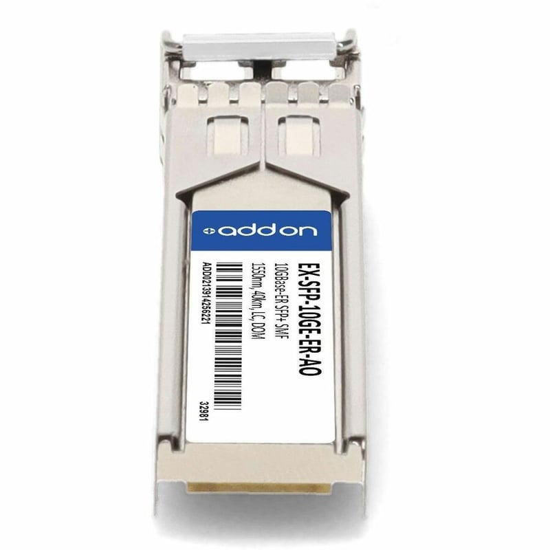 AddOn Juniper Networks EX-SFP-10GE-ER Compatible TAA Compliant 10GBase-ER SFP+ Transceiver (SMF, 1550nm, 40km, LC, DOM) - Thumbnail 4