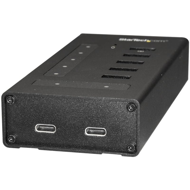 StarTech.com 7 Port USB C Hub - 2x USB-C & 5x USB-A - Mountable Metal USB 3.0 Type-C Hub - 5Gbps USB 3.2 Gen 1 - Self Powered - BC 1.2 - Thumbnail 2