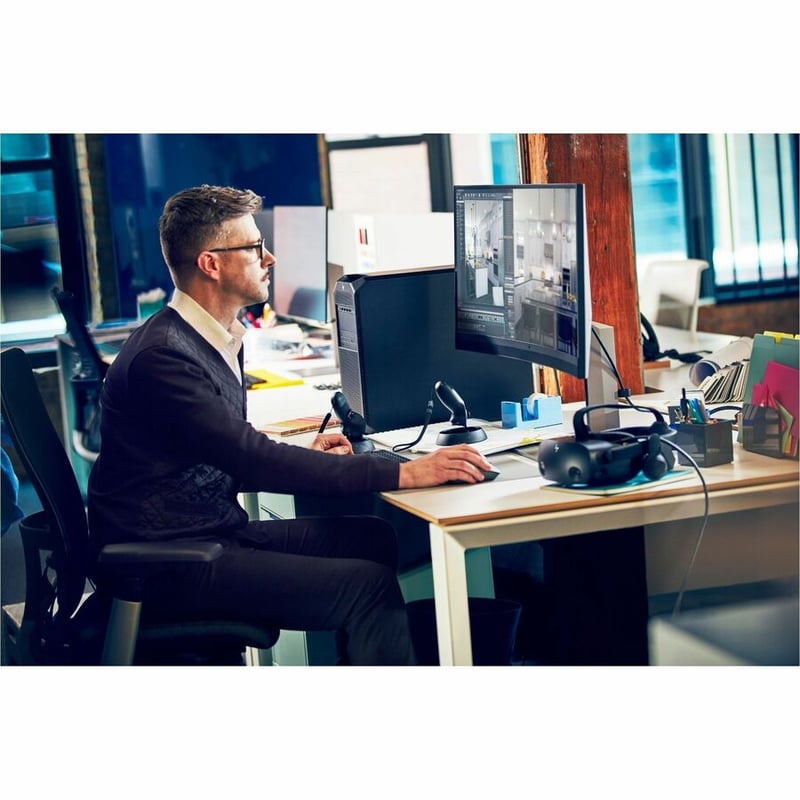 HP Z4 G5 Workstation - 1 Xeon w5-2455X - 64 GB - 1 TB SSD - Tower - Black - Thumbnail 4