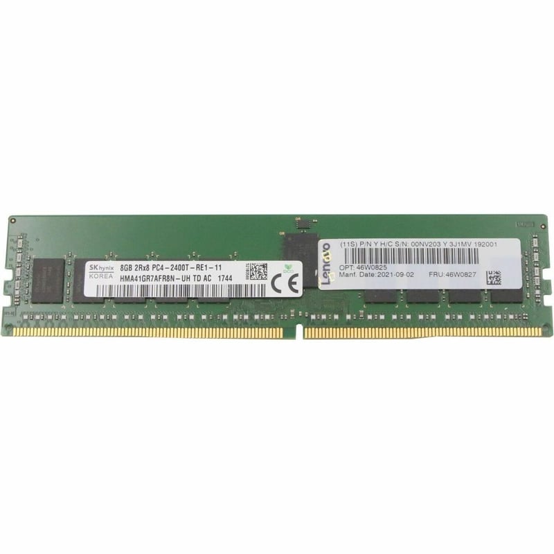 LENOVO 8GB TRUDDR4 MEMORY PC4-19200 CL17 2400MHZ LP RDIMM - Thumbnail 1