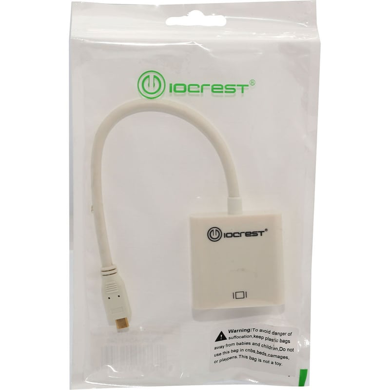 IO Crest Active Micro HDMI Male to VGA Female Adapter - Thumbnail 3