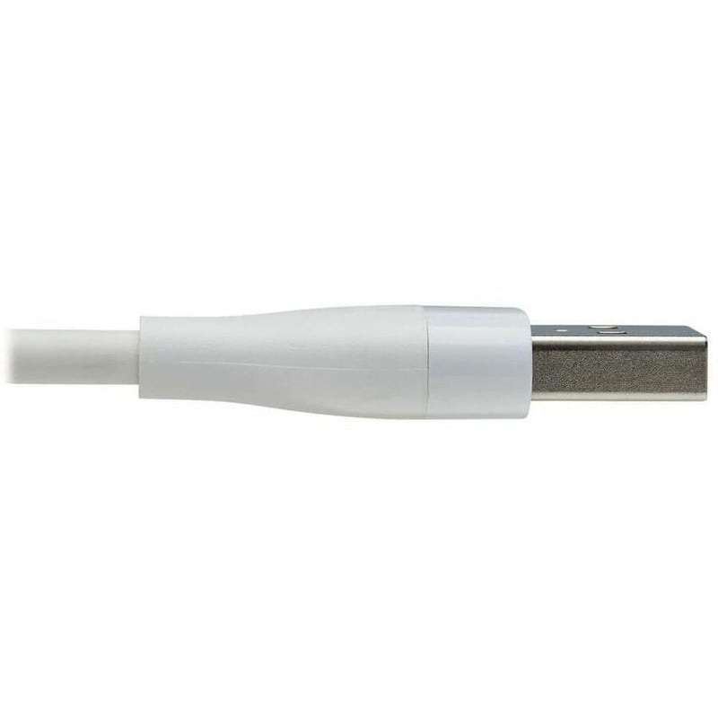 Eaton Tripp Lite Series Safe-IT Universal USB-A to Lightning, USB Micro-B and USB-C Sync/Charge Antibacterial Cable (M/3xM), MFi Certified, White, 4 ft. (1.2 m) - Thumbnail 5