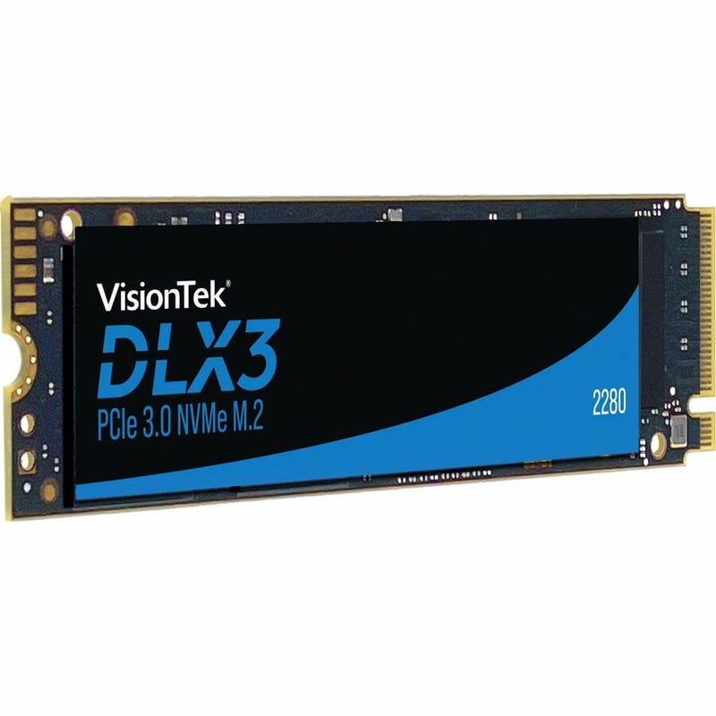 VisionTek DLX3 256 GB Solid State Drive - M.2 2280 Internal - PCI Express NVMe (PCI Express NVMe 3.0 x4) - Thumbnail 2