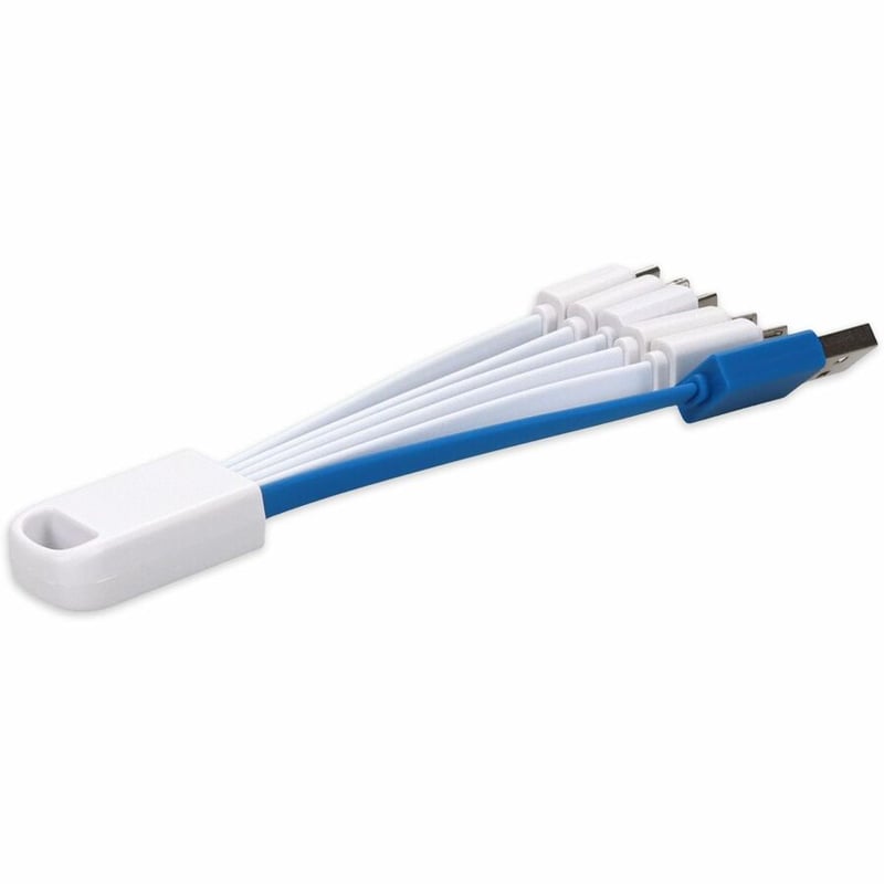 USB 2.0 (A)/VARIOUS CONNECTORS 4IN. M/M 5-IN-1 CHARGER - Thumbnail 5