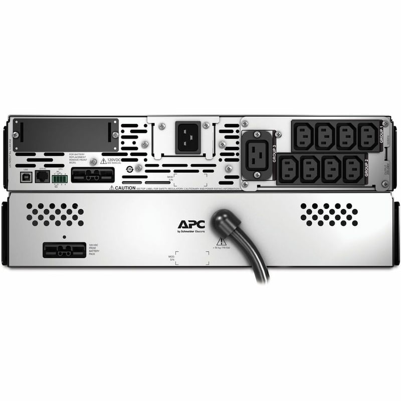 APC by Schneider Electric Smart-UPS 3000 VA Tower/Rack Mountable UPS - Thumbnail 4