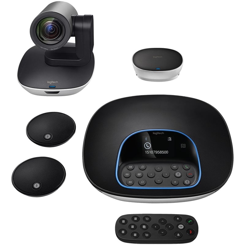 Logitech GROUP Video Conferencing System Plus Expansion Mics - Thumbnail 1