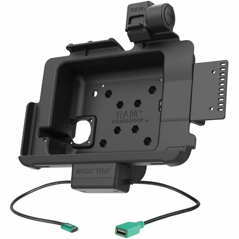 RAM Mounts GDS Power + Data Dock with Latch for Zebra ET4x 10" Tablet - Thumbnail 1
