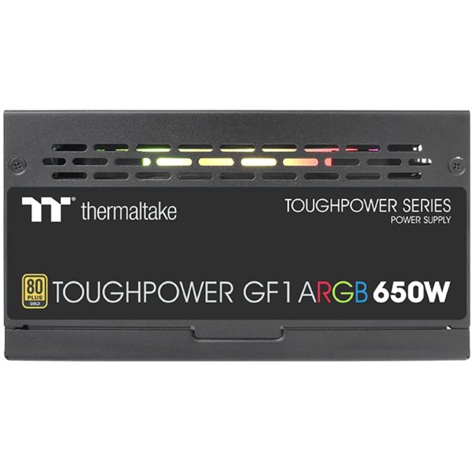 Thermaltake Toughpower GF1 ARGB TTP-650AH3FCG-U Power Supply - Thumbnail 4