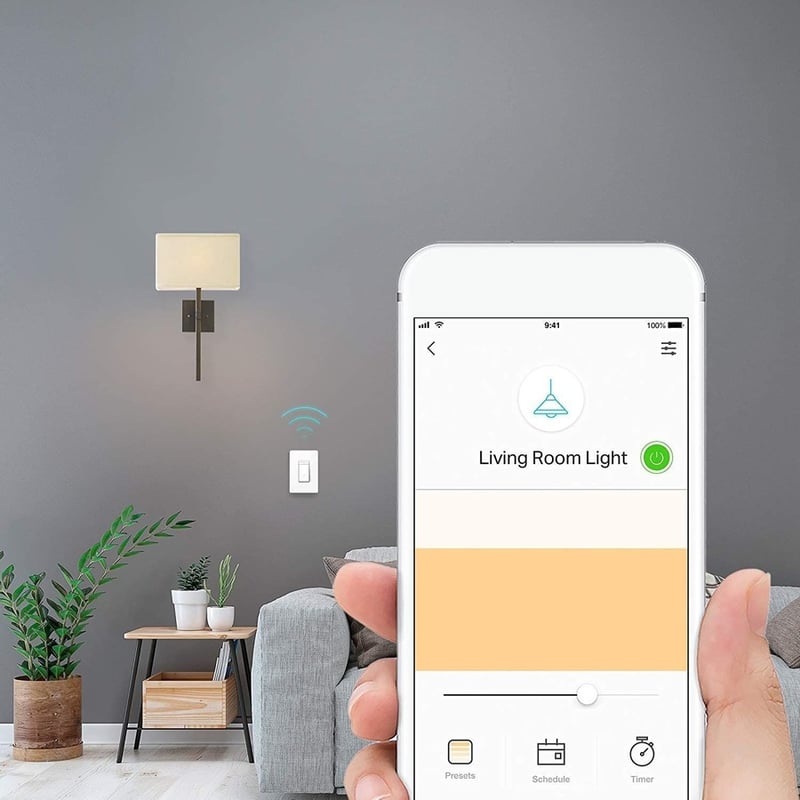 TP-Link Kasa Smart HS220 - Kasa Smart Dimmer Switch - Thumbnail 4
