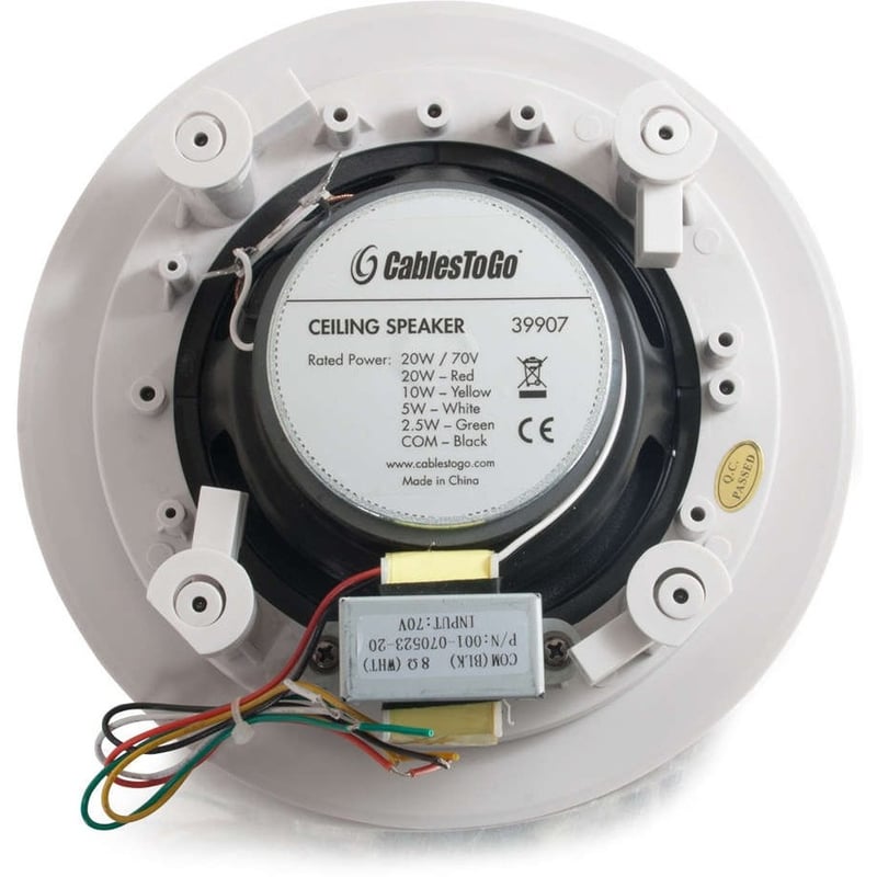 5IN CEILING SPEAKER 70V WHITE - Thumbnail 3