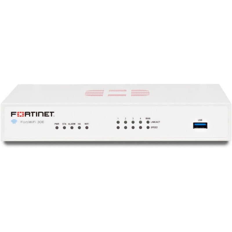 Fortinet FortiWifi FWF-30E Network Security/Firewall Appliance - Thumbnail 1