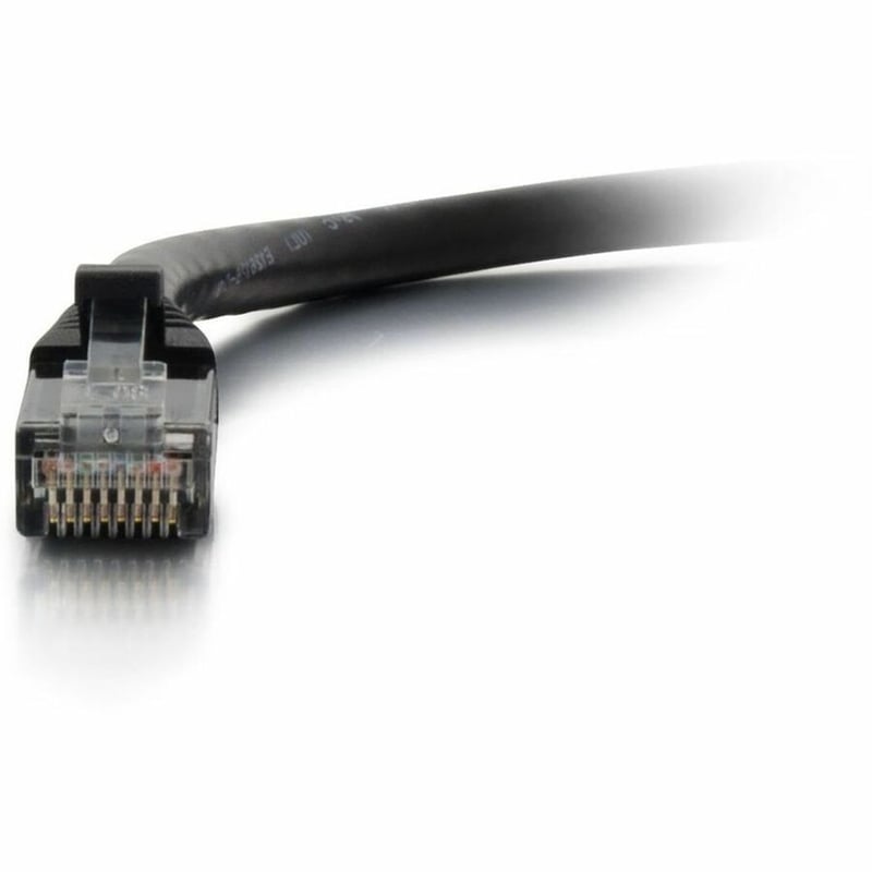 Quiktron Q-Series Patch Cords, CAT5E, Booted, Black, 7 FT - Thumbnail 2