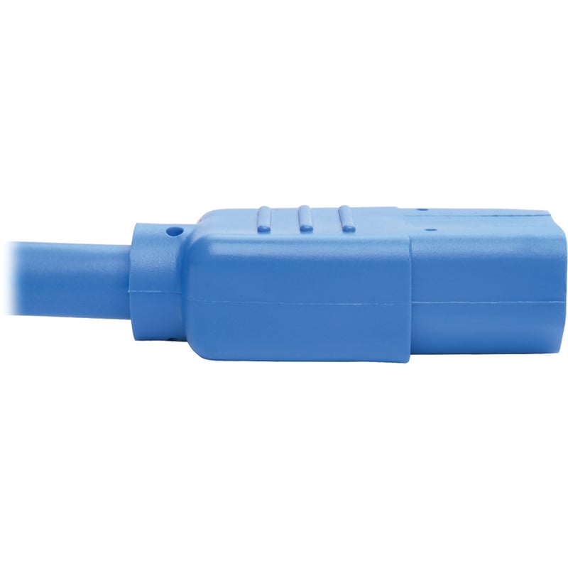Eaton Tripp Lite Series Heavy-Duty PDU Power Cord, C13 to C14 - 15A, 250V, 14 AWG, 2 ft. (0.61 m), Blue - Thumbnail 4