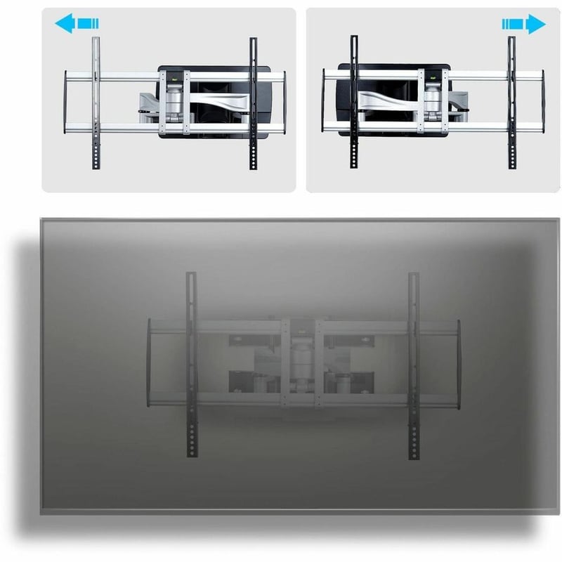 HEAVY-DUTY TV WALLMOUNT/BRACKET - FOR UP TO 100 FLAT SCREEN TAA - Thumbnail 3