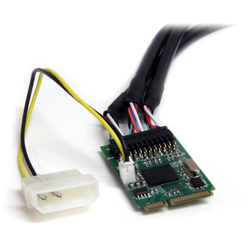 StarTech.com 3 Port 2b 1a 1394 Mini PCI Express FireWire Card Adapter - Thumbnail 2