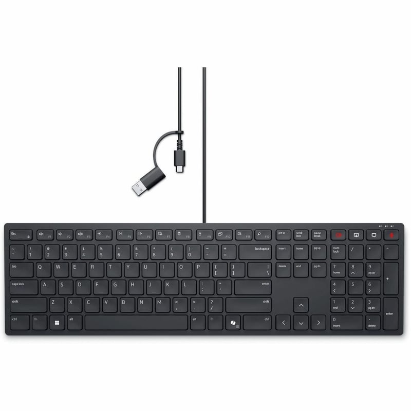 DELL WIRED COLLABORATION KEYBOARD KB525C - Thumbnail 1