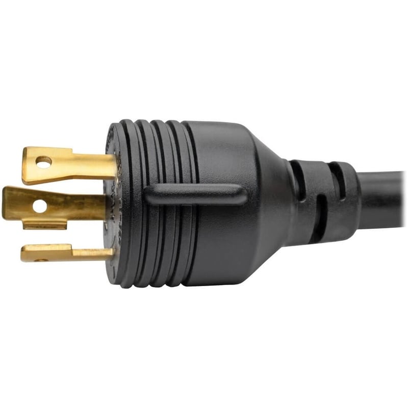 Eaton Tripp Lite Series Power Extension Cord, NEMA L5-30P to NEMA L5-30R- Heavy-Duty, 30A, 125V, 10 AWG, 6 ft. (1.83 m), Black, Locking Connectors - Thumbnail 5