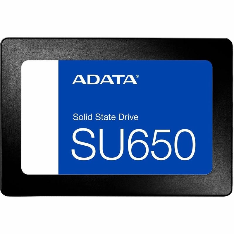 Adata Ultimate SU650 ASU650SS-120GT-R 120 GB Solid State Drive - 2.5" Internal - SATA (SATA/600) - Black - Thumbnail 1