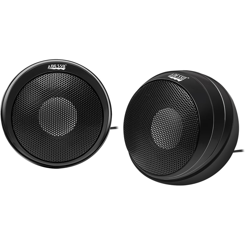 Adesso Xtream S4 USB-Powered Desktop Computer Speaker with Dynamic Sound - 5W x 2 - Thumbnail 1