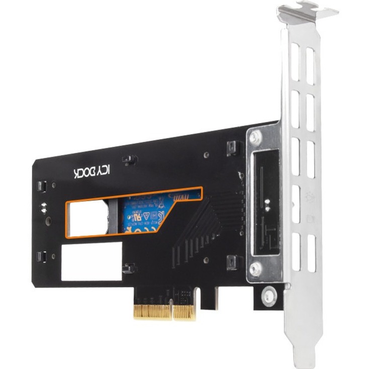 Icy Dock M.2 PCIe 3.0/4.0 NVMe SSD to PCIe 4.0 x4 Adapter - Thumbnail 3