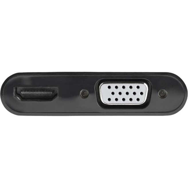 StarTech.com DisplayPort to HDMI VGA Adapter - DP 1.2 HBR2 to HDMI 2.0 4K 60Hz or VGA Monitor Converter - Digital Video Display Adapter - Thumbnail 2