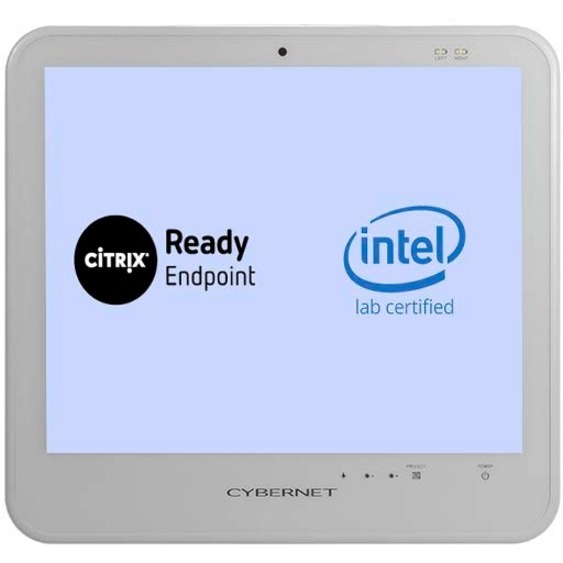 Cybernet CyberMed S S19 All-in-One Computer - Intel Core i5 6th Gen i5-6200U - 8 GB - 128 GB SSD - 19" SXGA Touchscreen - Desktop - White - Thumbnail 4