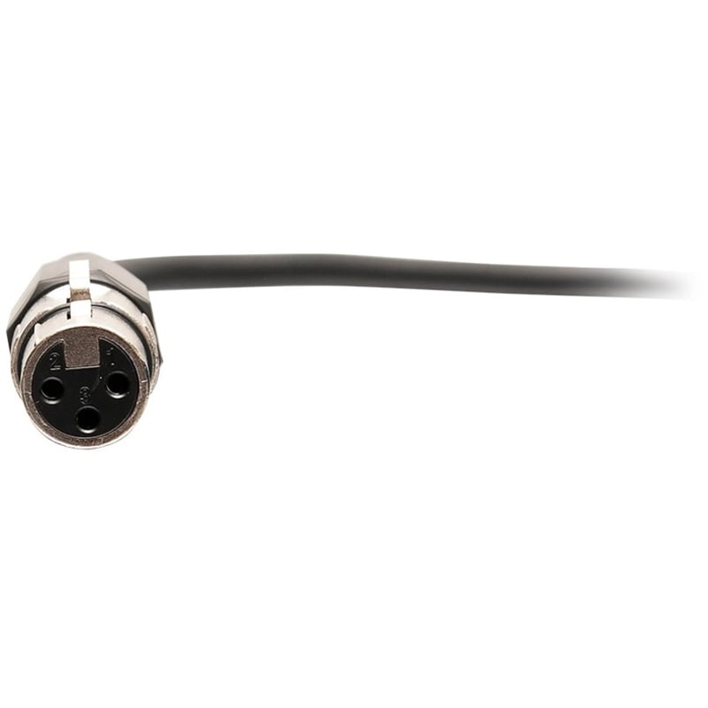C2G 6ft 3-Pin XLR to TRS 1/8" 3.5mm AUX Audio Cable - M/F - Thumbnail 2