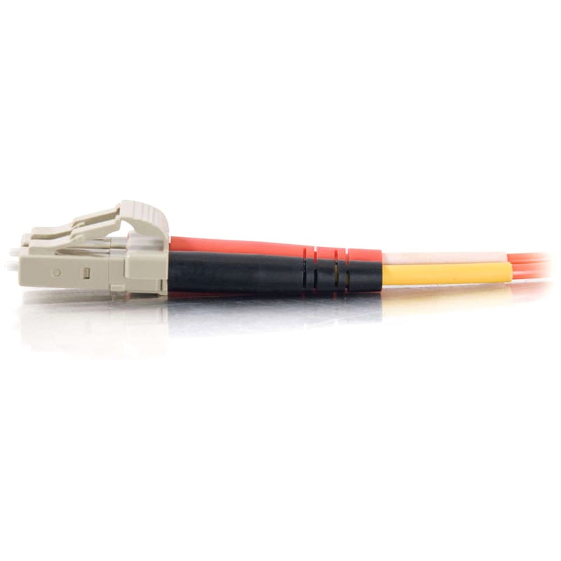 2M FIBER OPTIC MMF LC/LC 62.5/125 DUPLEX PVC PATCH CORD - Thumbnail 4