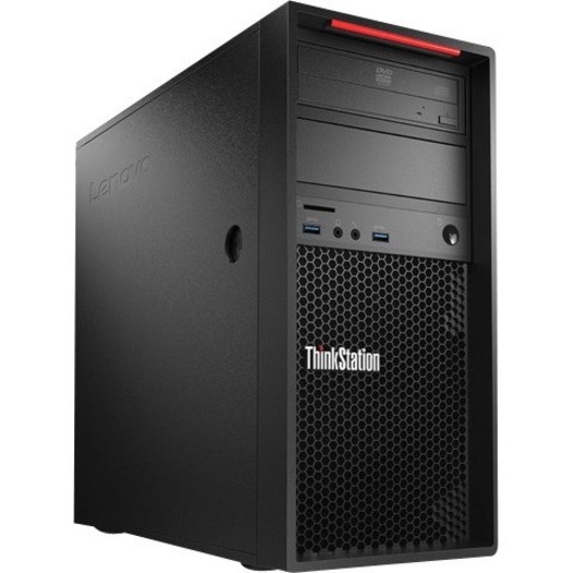 Lenovo ThinkStation P410 30B3001VUS Workstation - 1 x Intel Xeon E5-1650 v4 - 16 GB - 256 GB SSD - Thumbnail 3