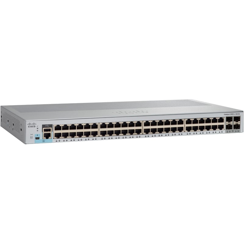 Cisco Catalyst WS-C2960L-48TS-LL Ethernet Switch - Thumbnail 1