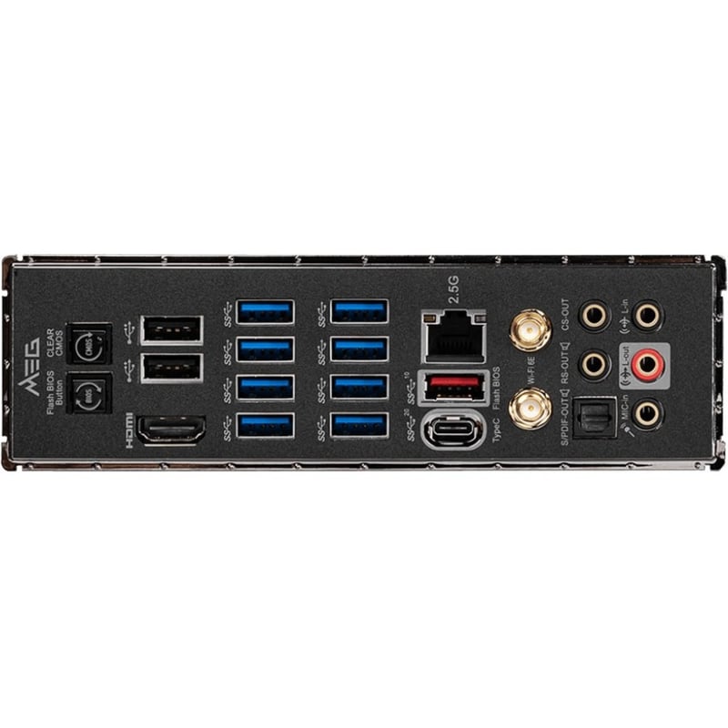 MSI MEG Z590 UNIFY-X Gaming Desktop Motherboard - Intel Z590 Chipset - Socket LGA-1200 - Intel Optane Memory Ready - ATX - Thumbnail 4
